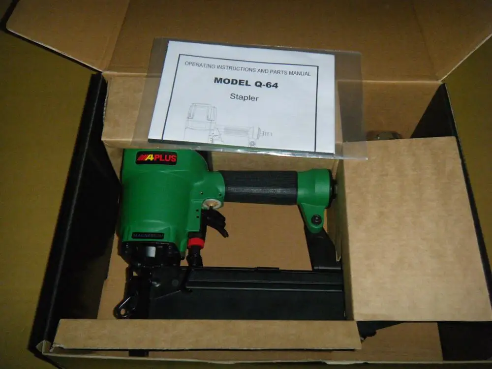 APLUS Q-64 15GA 11 4 мм Корона SENCO Q пневматический степлер облегченный алюминиево-магниевого сплава