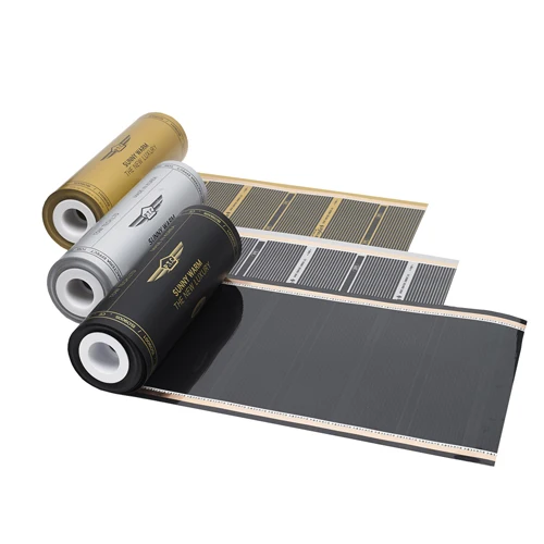 Towtech KOREA Premium PTC Nano Carbon Far Infrared Ray Overall Floor Heating Film underfloor 24v Thick, High Efficient and Safe