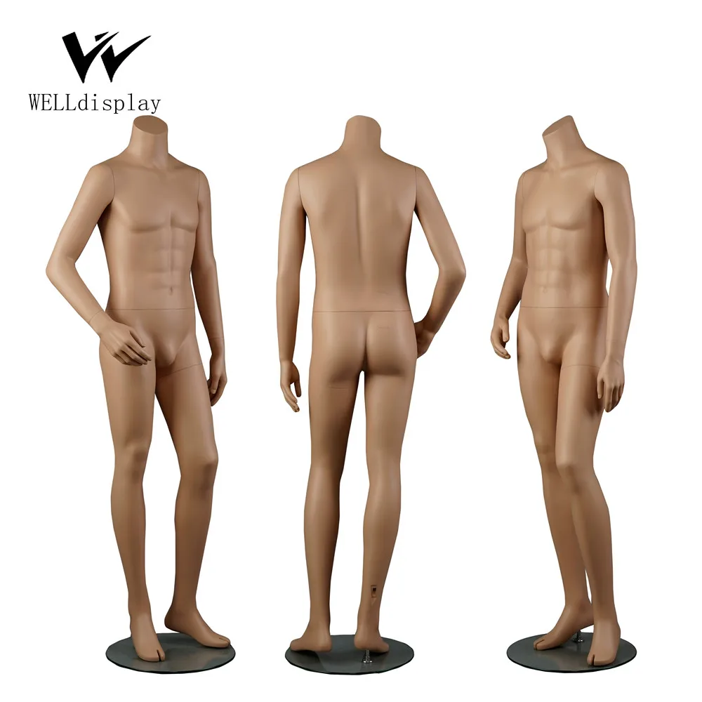 Modern Clothing Couture Store Display Full Body Male Dummies Man Detachable Mannequin For Sale