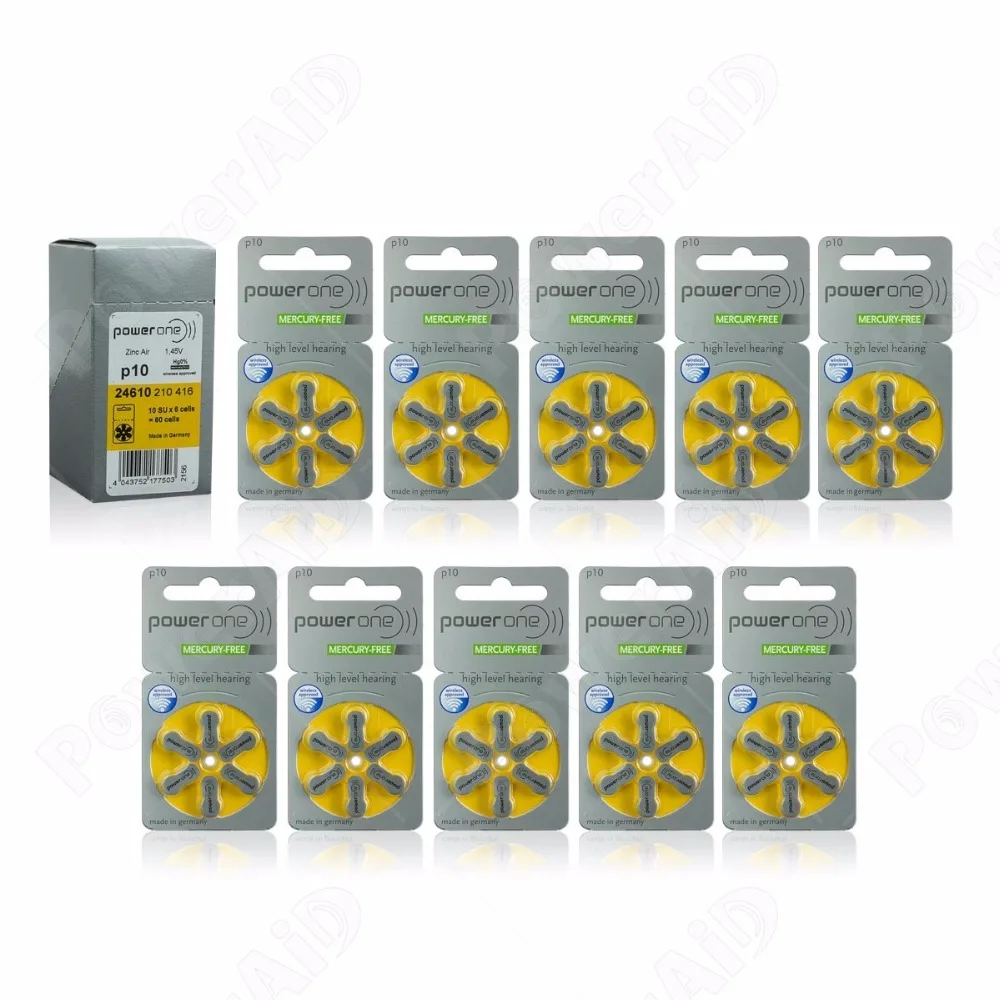 Top Selling Zinc Air Hearing Aids Battery 1.4v A13 High-Performance Hearing Aid Batteries. Zinc Air 13/ P13/ PR48 Battery