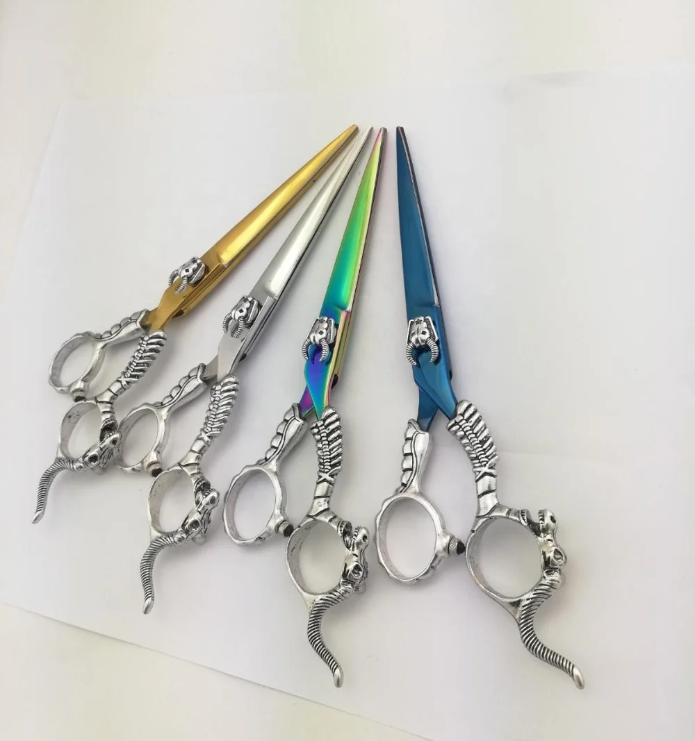 Dragon handle hair cutting scissors/Japanese hair dragon scissors/barber scissors
