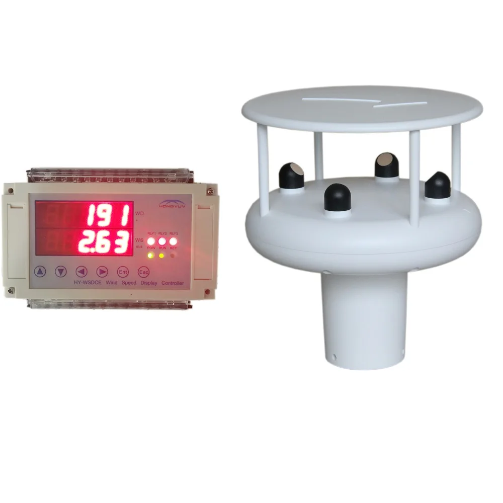 HY-WSDC2E башенного крана Анемометр устройство для измерения скорости ветра и сигнальное устройство прочный стабильный