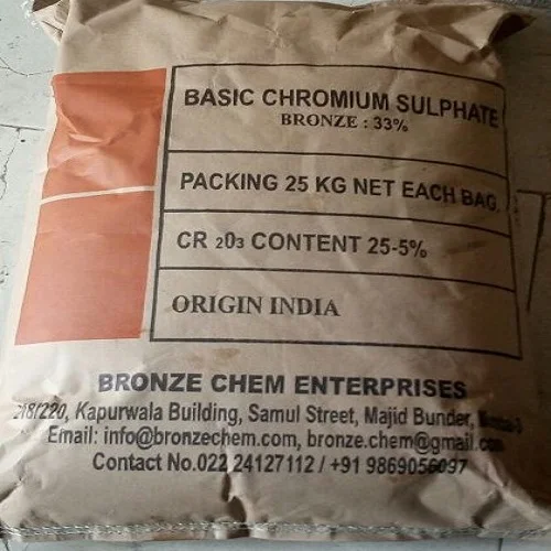 
Basic Chromium Sulphate 