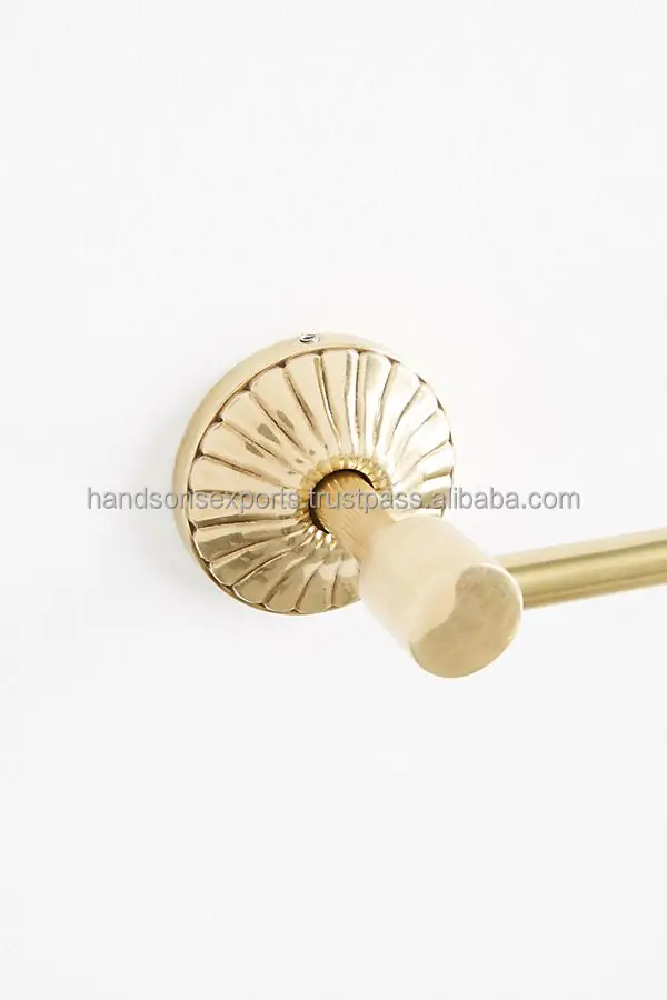 Modern Design Metal Fancy Towel Rod Bathroom Accessories Wall Mounted Towel Bar For Home Kitchen Hotels Bathroom Bulk Quantity