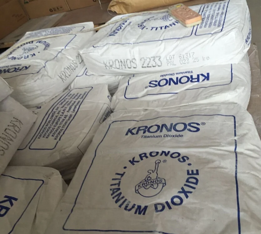 Rutile  Titanium Dioxide White Powder Pigment Kronos 2233 TiO2 for PC