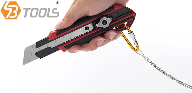 Профессиональный сверхмощный Универсальный нож с автоматической блокировкой (Сделано в Тайване)