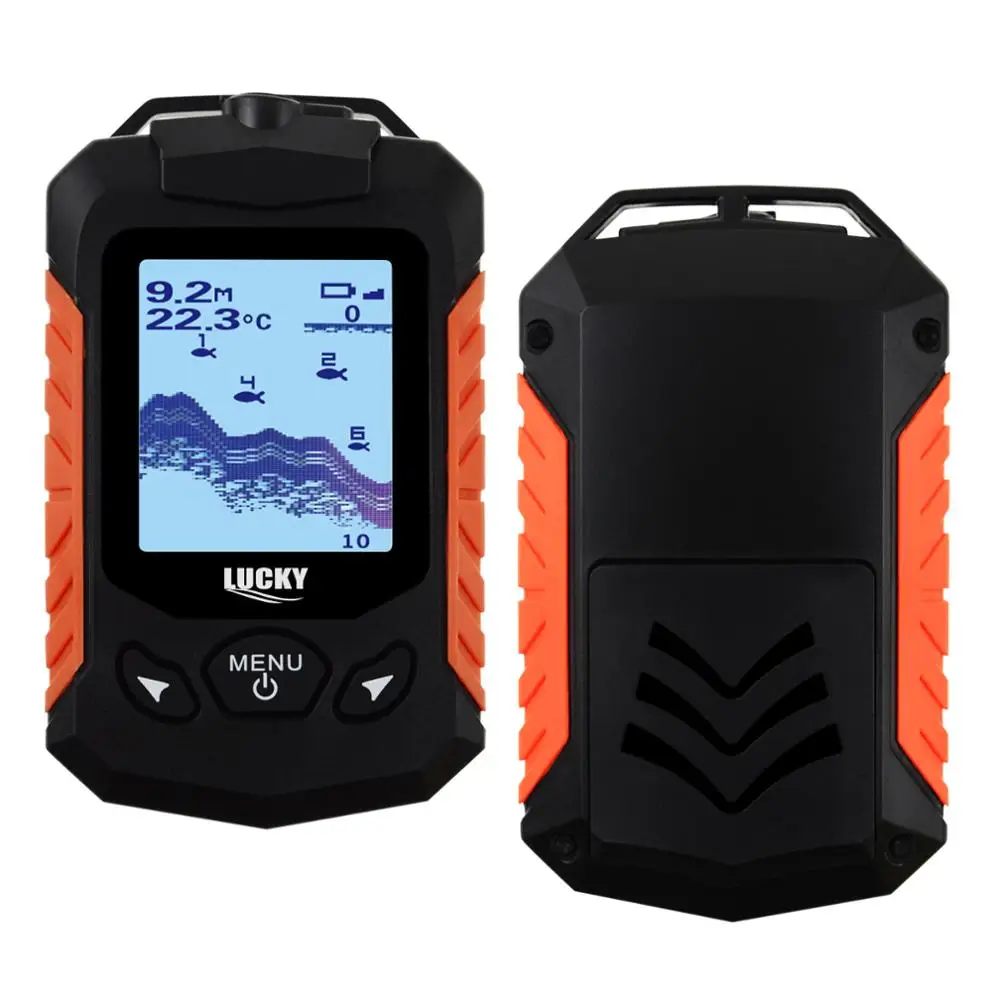 LUCKY Fishfinder Detector Portable 100m (328ft) Depth Range Alarm Ocean Sea Lake River Fishing (OEM Packaging Available)