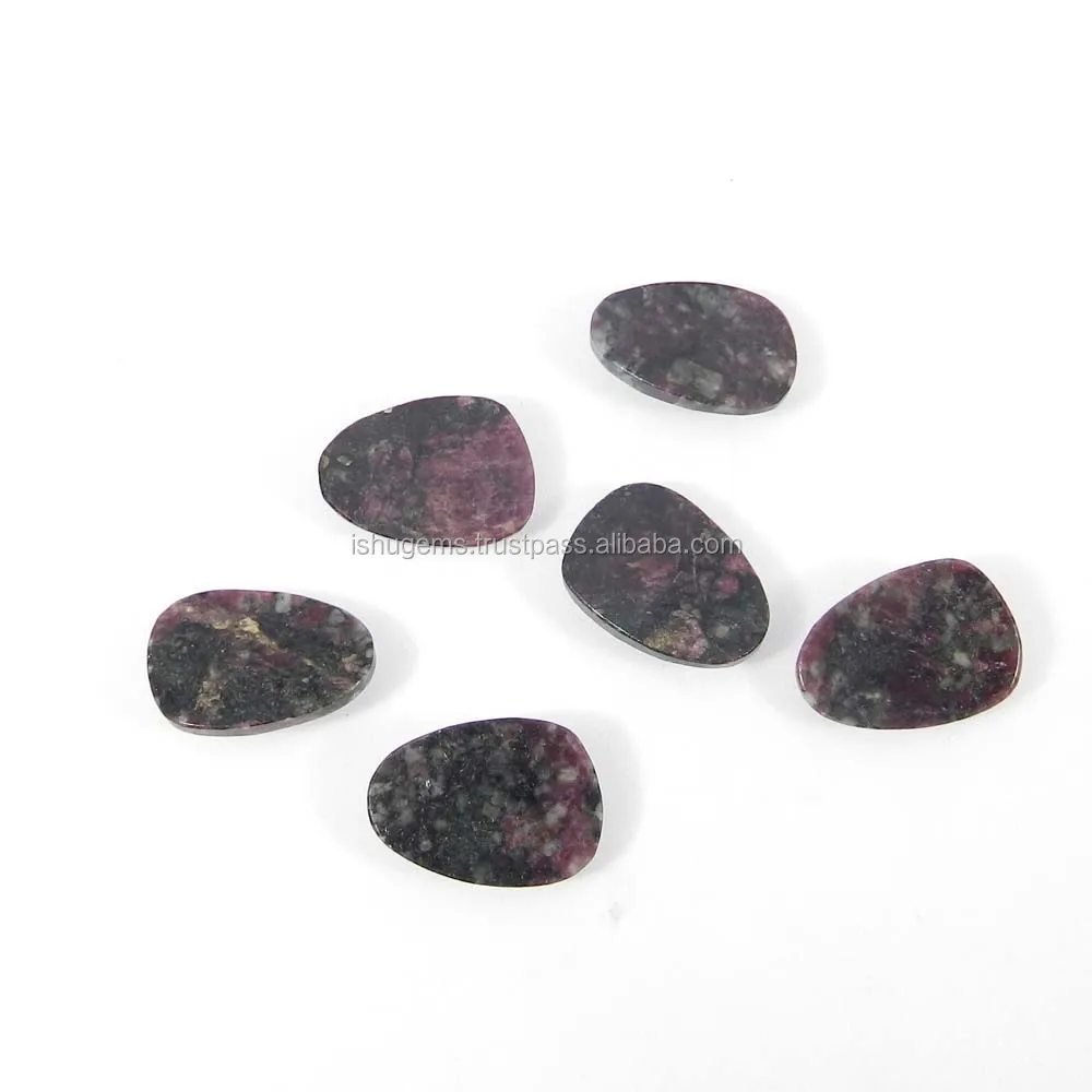 eudialyte 18x13mm 8.70 cts fancy rose cut gemstone for jewelry