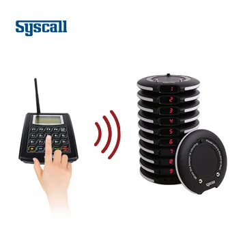 (GP-101R)syscall Wireless coaster pager Restaurant guest paging system, made in Korea