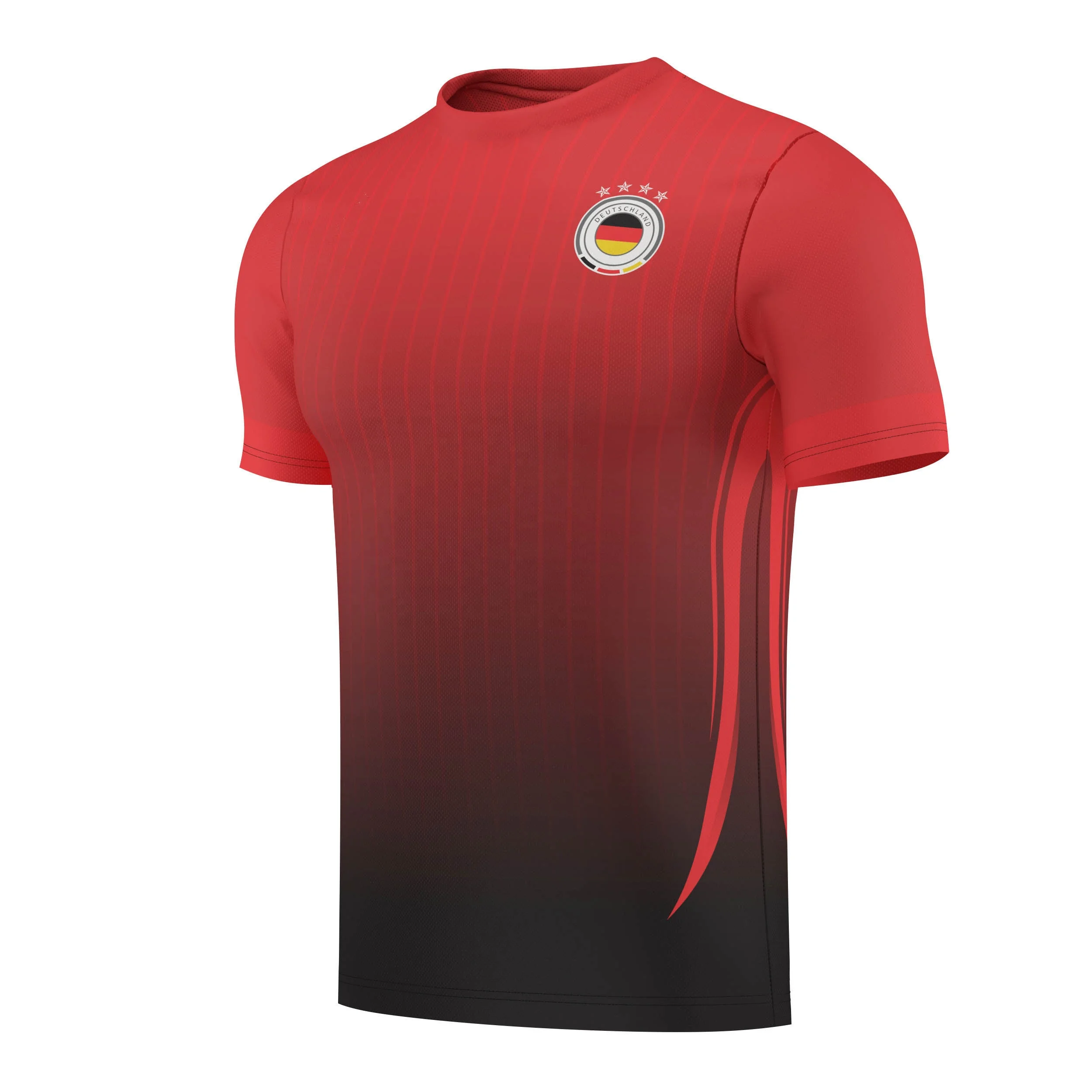 High Quality Is My Player Fan Euro Cup Soccer Football T Shirt Promotional Tshirt Team Germany Polyester / Cotton Printed Men