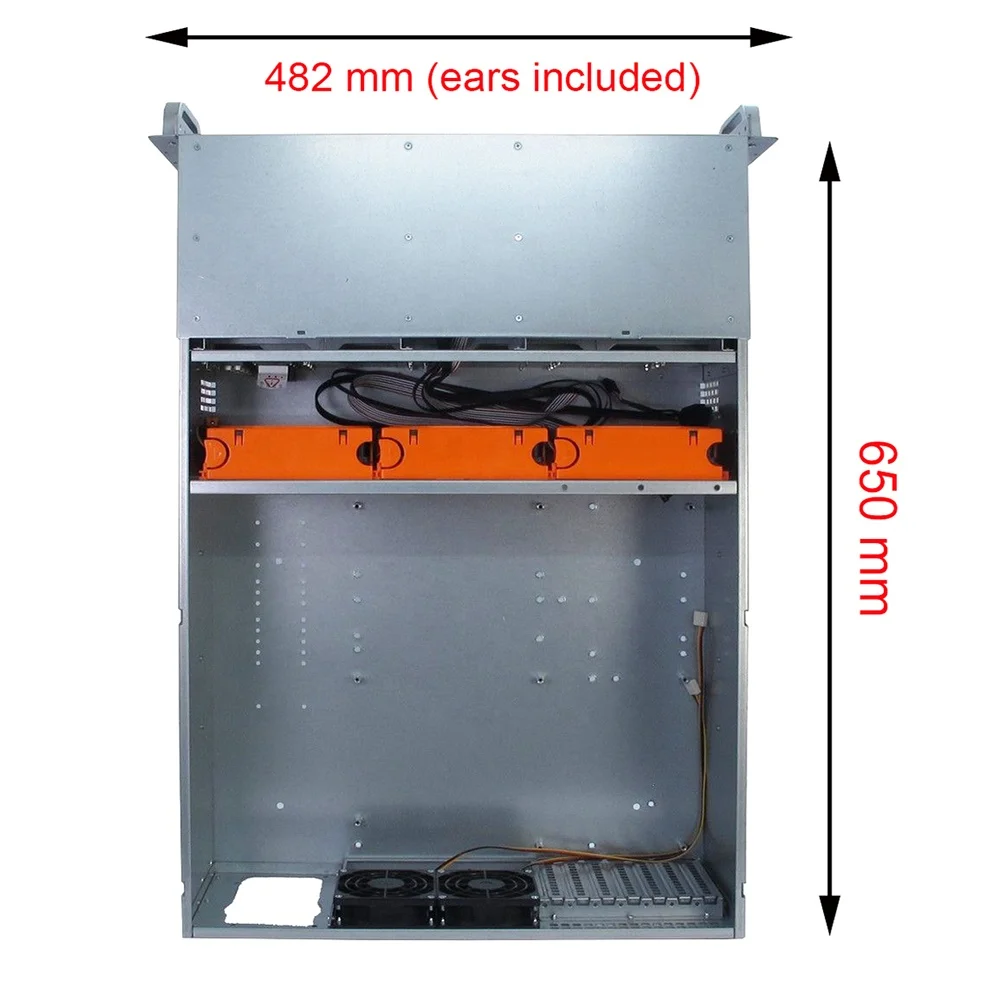  4U стойка для сервера с 16 разъемами SATA/SAS Drive Bay MiniSAS