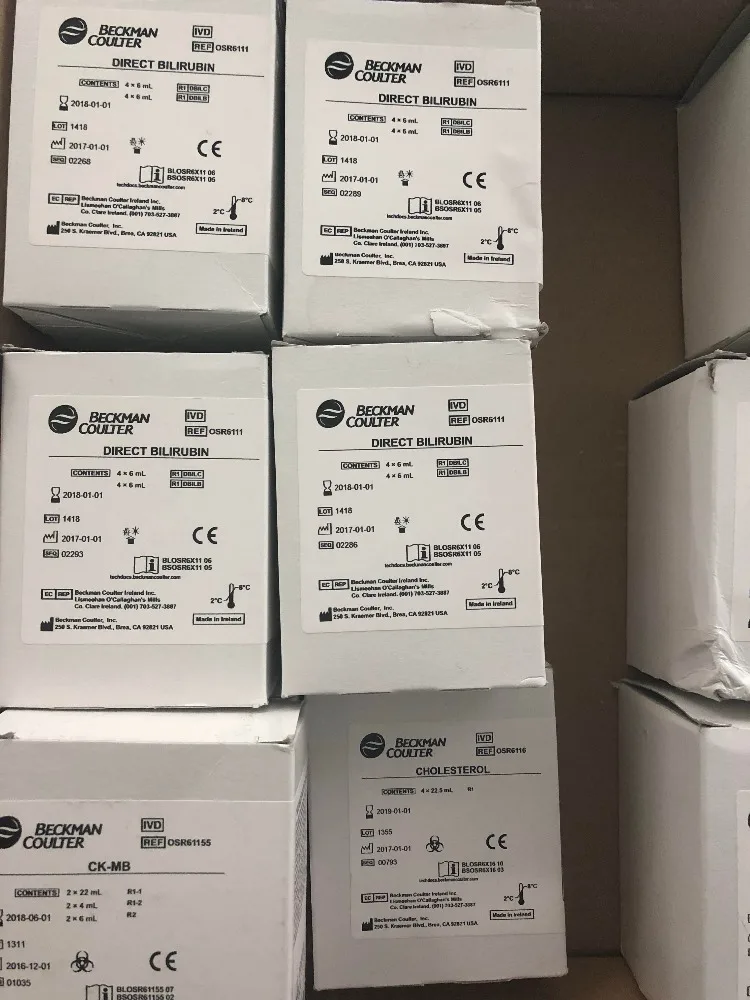 Beckman Coulter Reagents Blood Analysis Auto Chemistry Analyzer Medical Analysis CE ISO FSC Class II US;5599 Serum