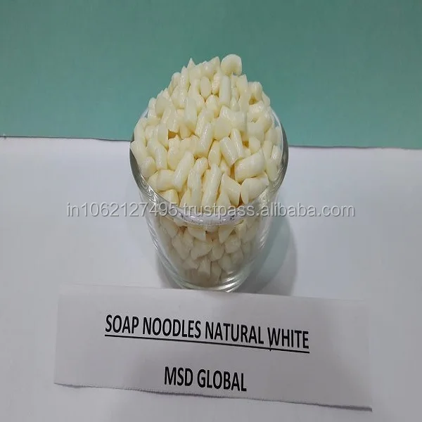 soap noodles 8020 78% TFM Natural white