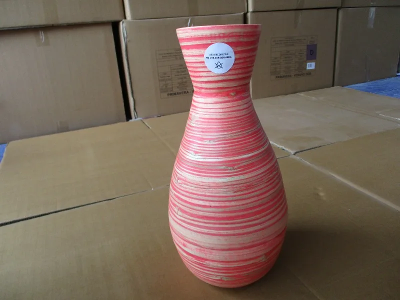 
Handmade bamboo vase from Vietnam - Pre-shipment inspection service - high quality inspection 