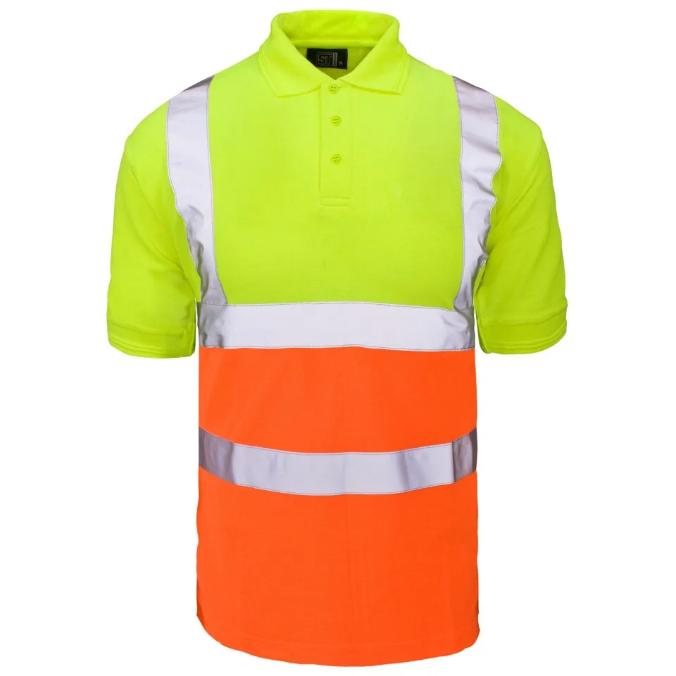 Two Tone Hi Vis Cotton Shirt