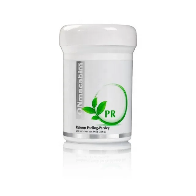 Peeling Cream Effective  In Cases Of Cosmetic Problems, Comedones & Acne. Reform Peeling Parsley - PR Series Of ONmacabim Brand