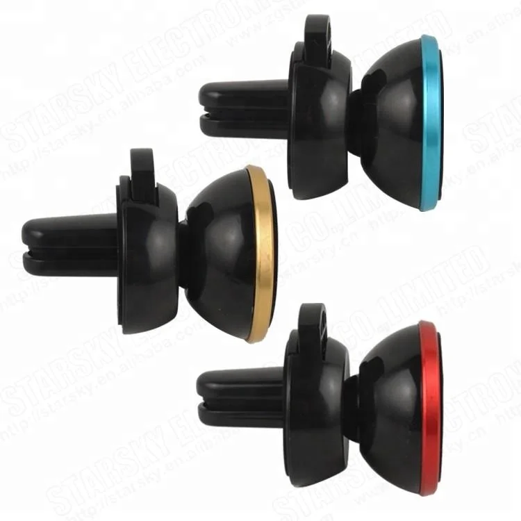 Starsky Universal Magnetic Air Vent Mobile Phone Holder for Car, Smart Phone Mount with One Button Design