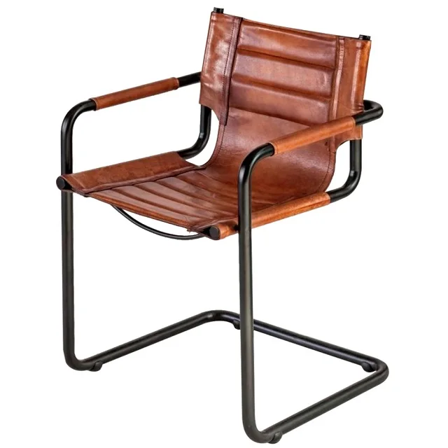 
Latest Design Leather & Iron Industrial Chair 