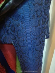 Fashion men genuine python leather travel bag ,leather duffle Bag