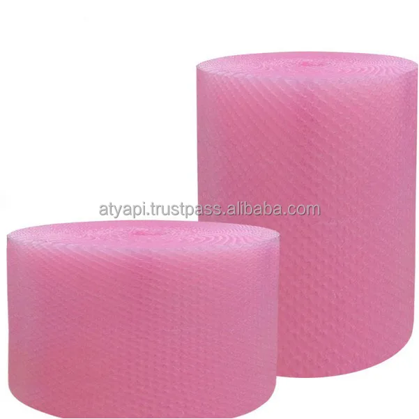 Quality transparent air bubble plastic wrap/roll for machine packaging