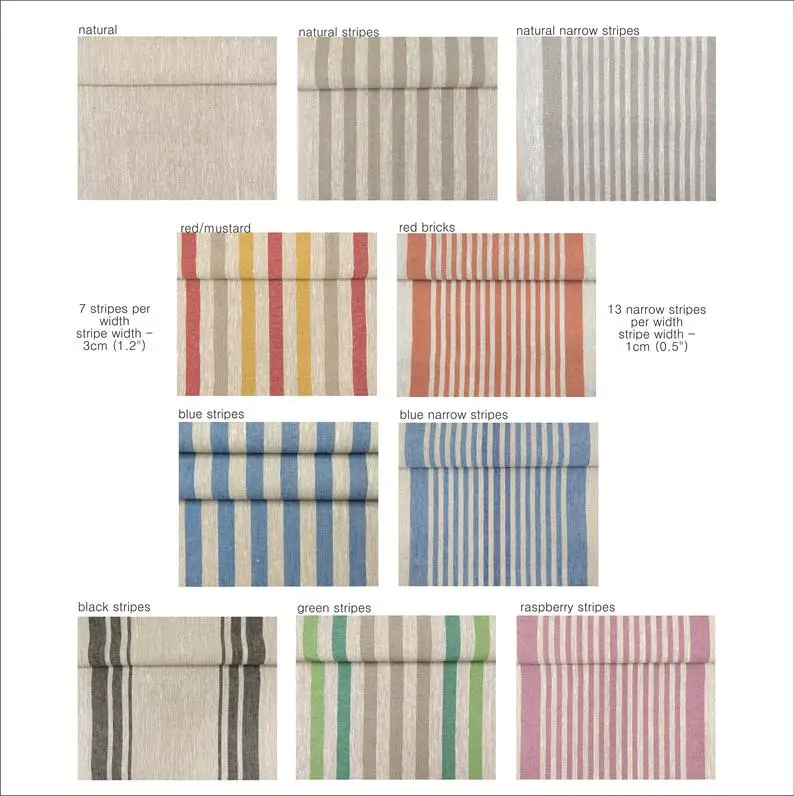 100%  Linen cotton  tea towel with customized label