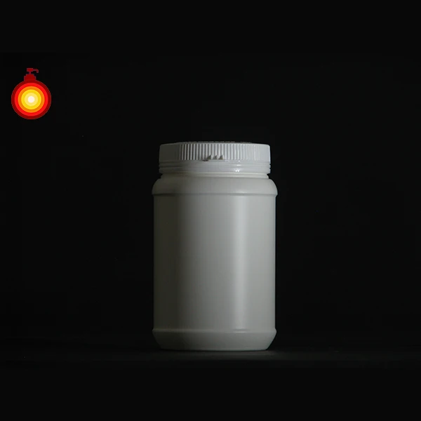 30ml~1200ml lift cover white round HDPE plastic pill bottle empty powder bottle chewing gum medicine jar bottle
