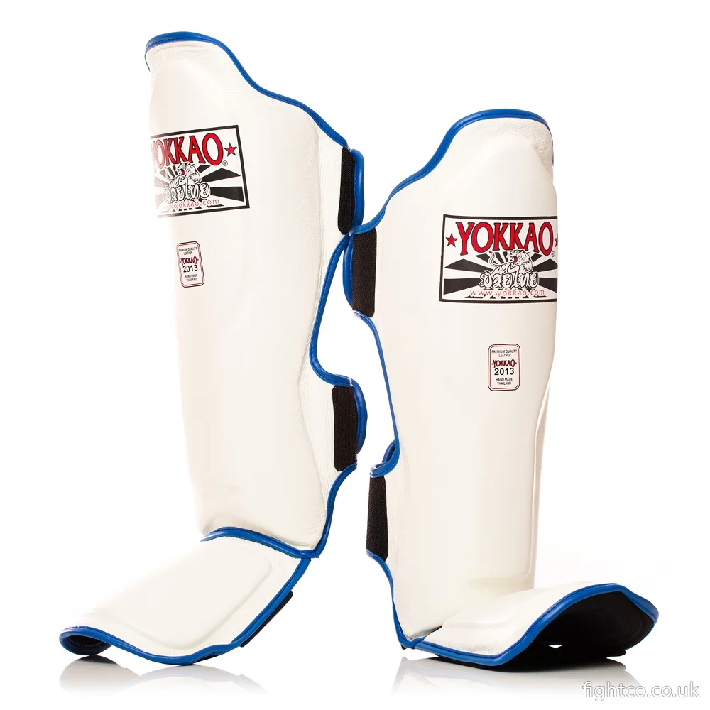 
Custom white instep mma muay thai kick boxing 2017 