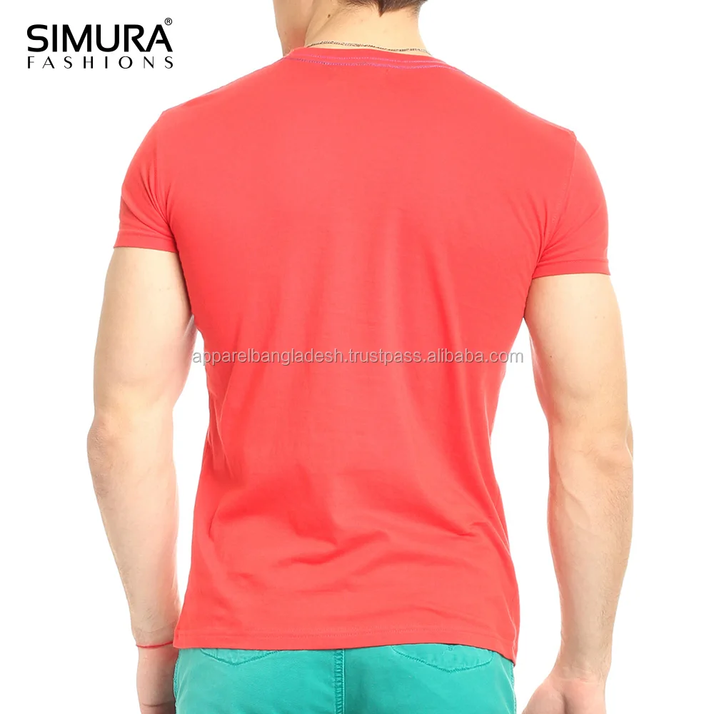 
Latest Design Recycled Cotton Standard Quality 1X1 Rib Fabric Eco-Friendly Everyday Use Men T Shirts 