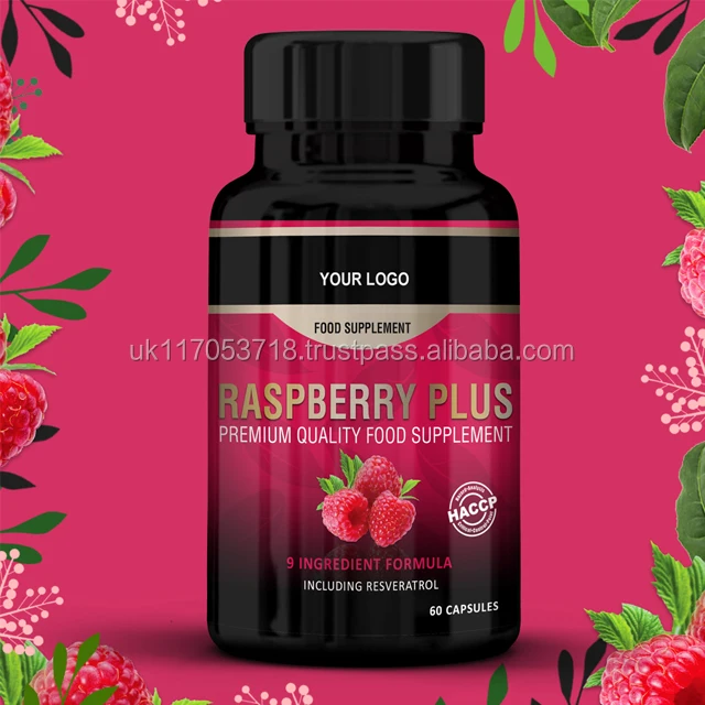 
Fruit Spice Herbal Capsules Food Supplements Black Rounds Bottles Wholesale Diet Supplements 