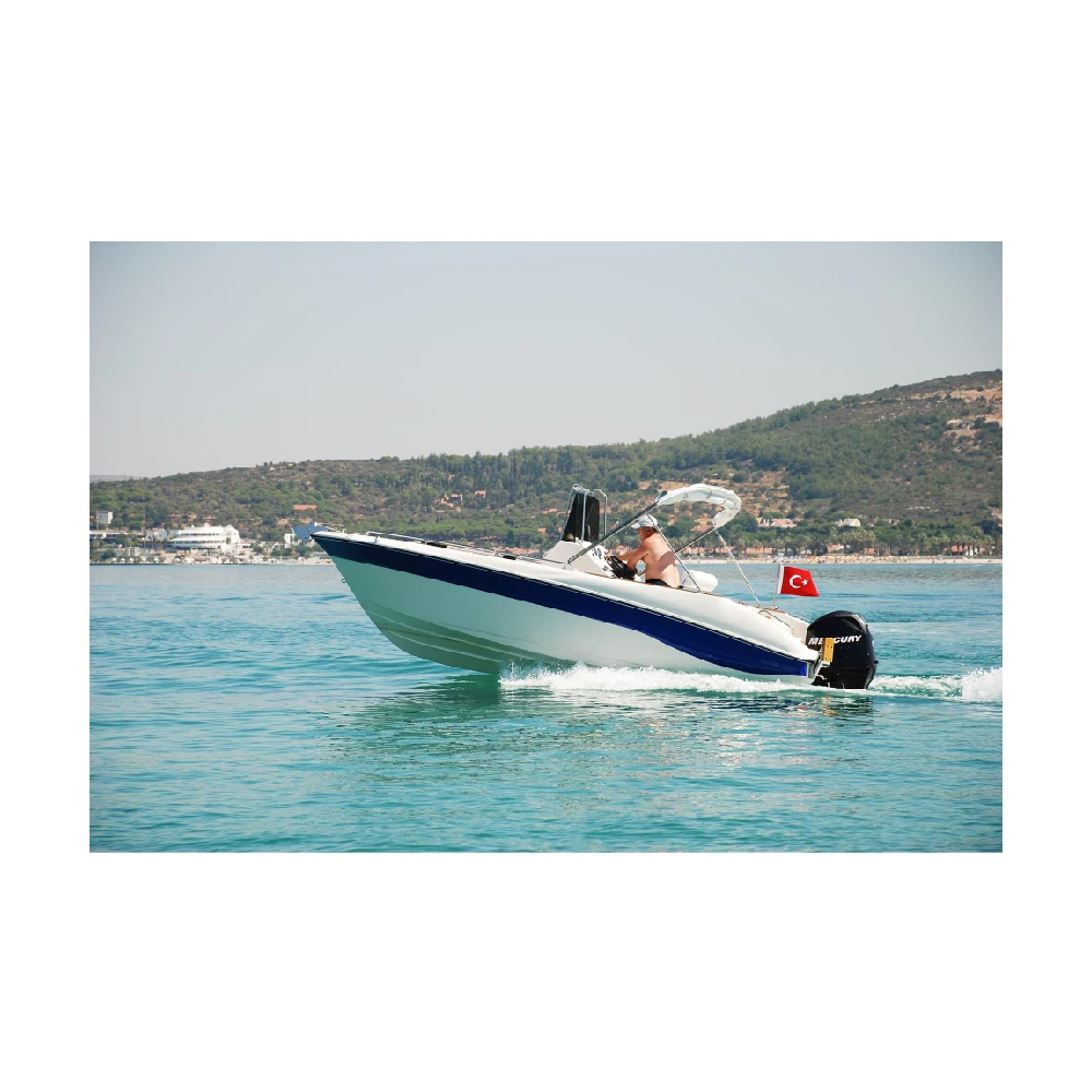 
Hot Sale Cheap Fiberglass Boat Yacht Fishing Boat FISHER 21 