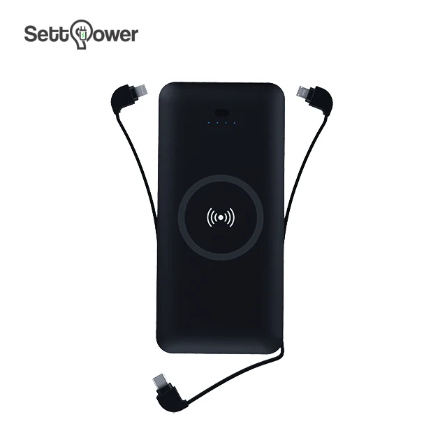 
USA 5000mah wireless charger battery charger for Phone 8/8 plus S7/S8 note 6/8 settpower RSQ3-W 