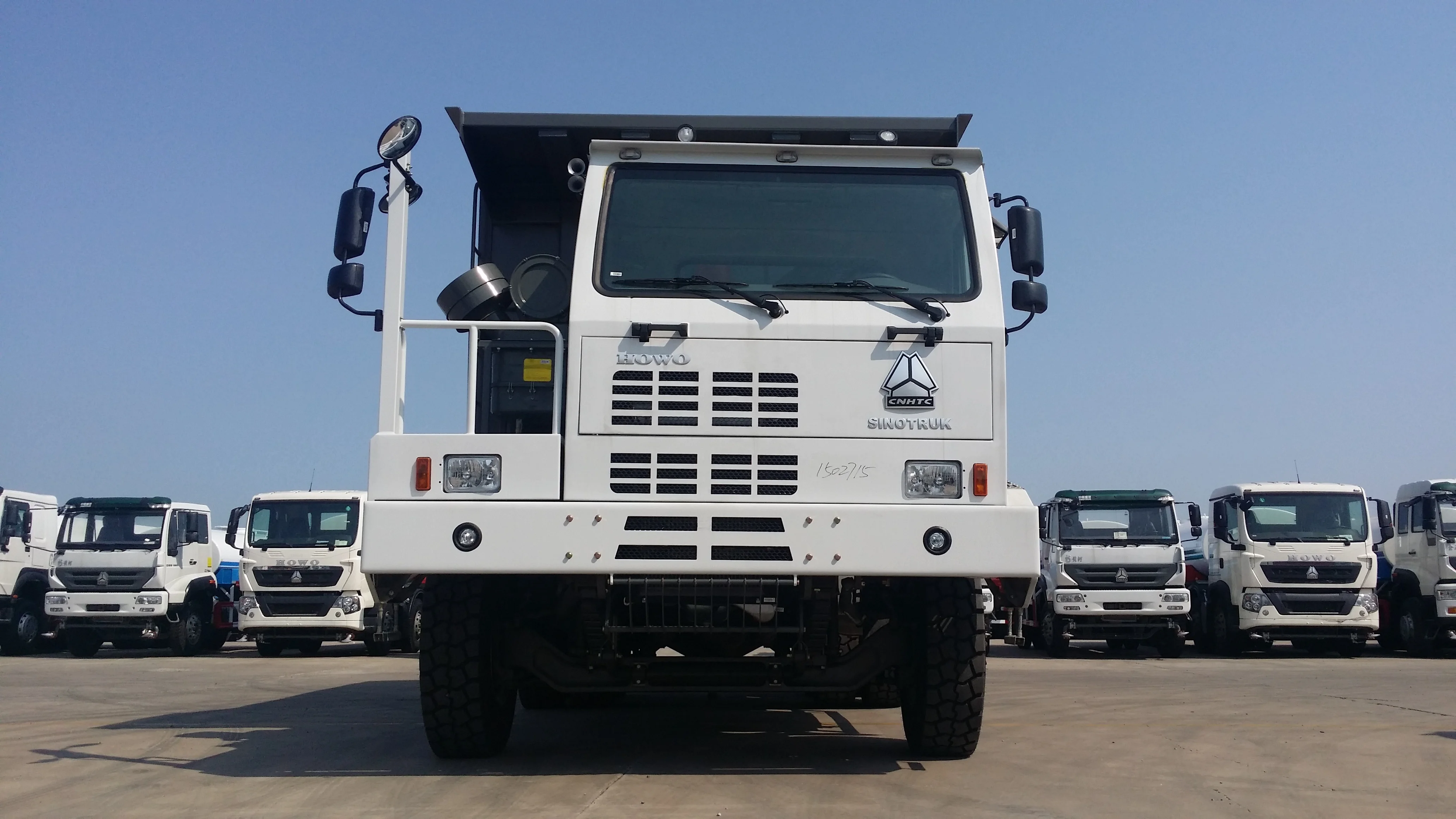 HOWO mining dump truck for sale 70 ton dump truck