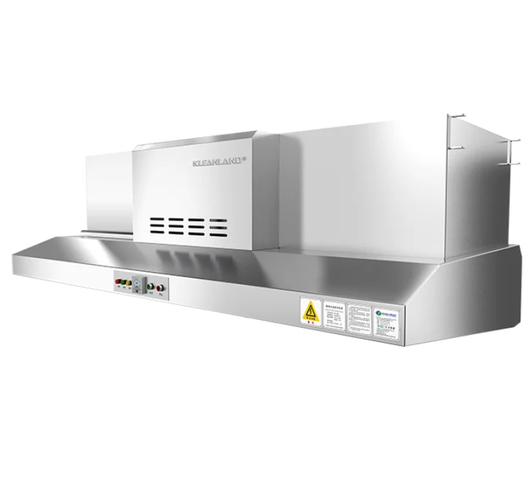 Вытяжка дыма и электростатический очиститель для коммерческой кухни