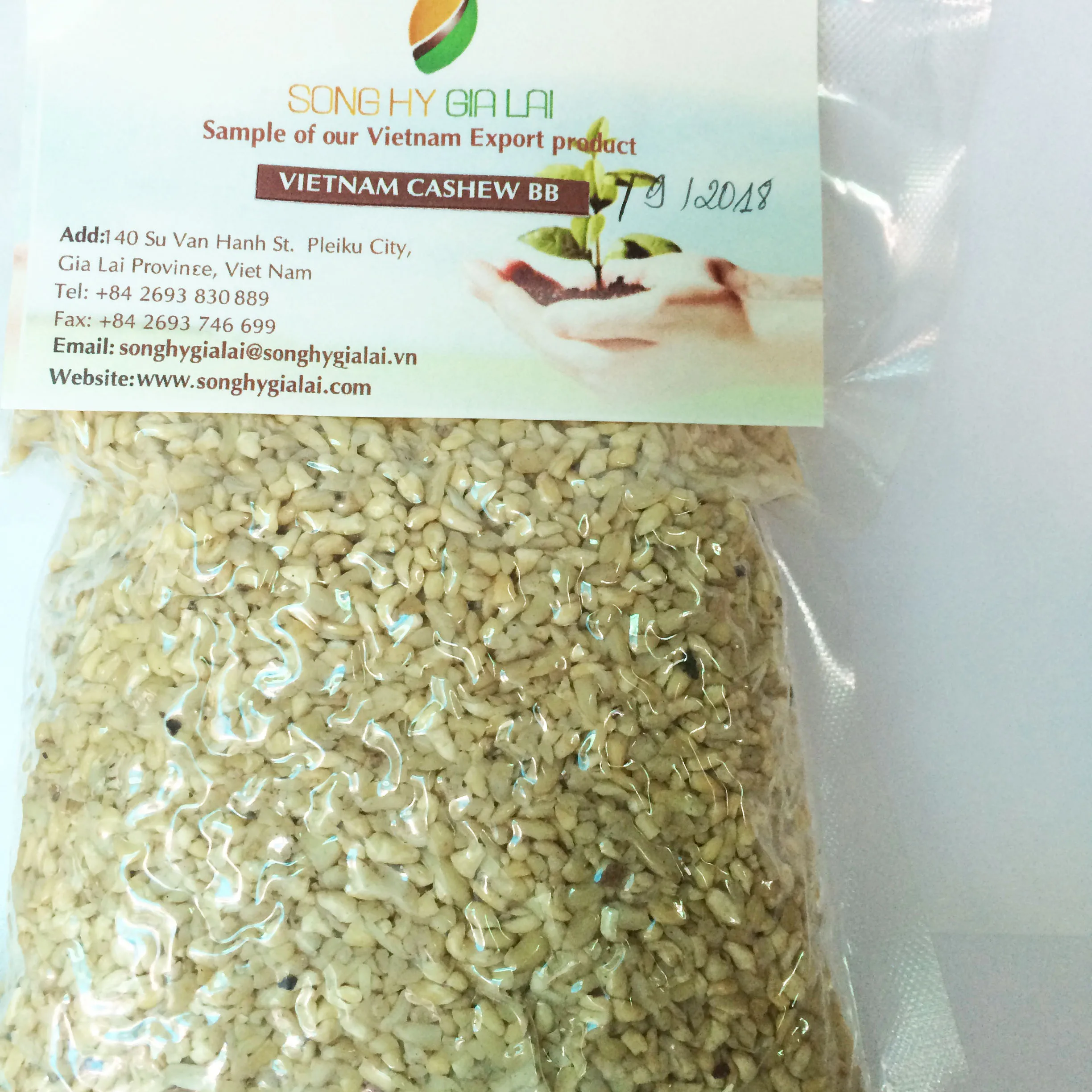 Vietnamese Cashew kernels Whole & small piecces