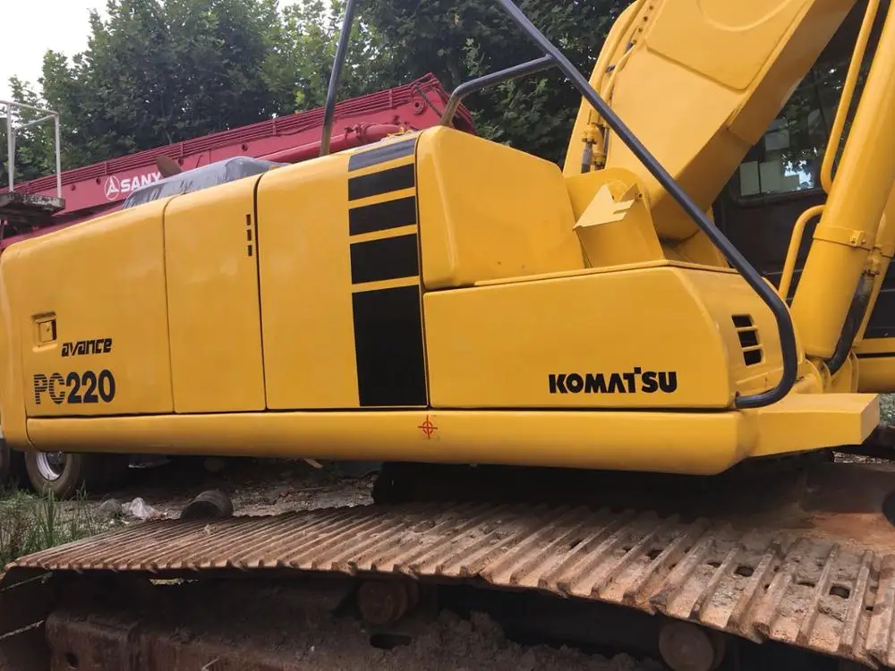 USED ORIGINAL HIGH QUALITY LOW PRICE GOOD KOMATSU PC220-6  EXCAVATOR FOR SALE