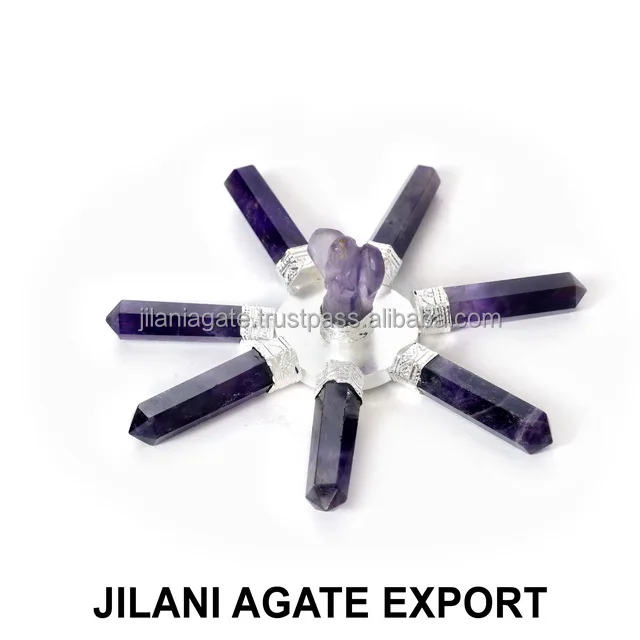 Wholesale Jilaniagate Crystal Quartz Top Selling Lapis Lazuli Angel Energy Generator 7 Pencil Point Energy Generator Buy Now!
