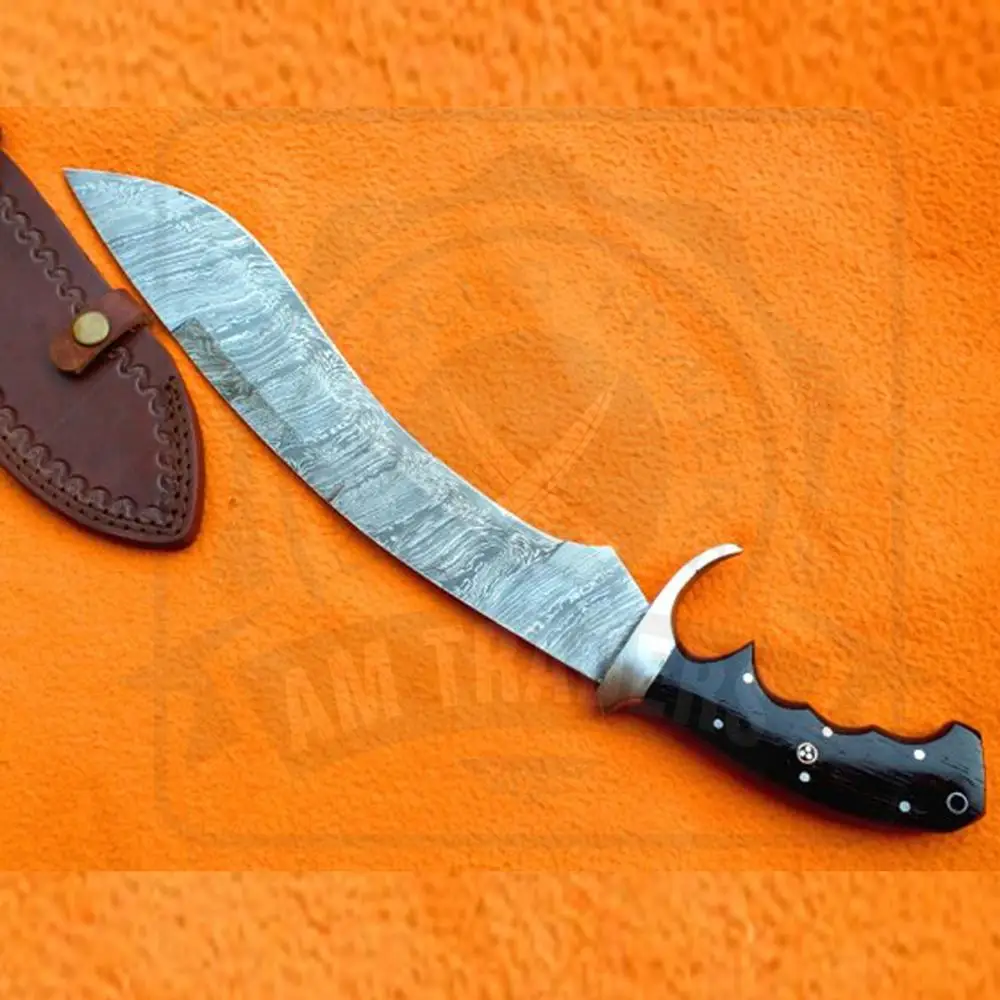
DT-18-SK589 Damascus Steel Knife 