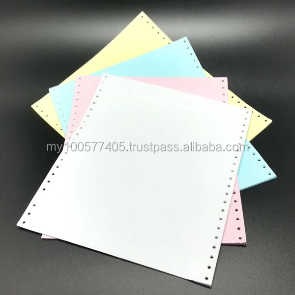 
9.5 * 11 inch 4 ply computer forms carbonless ncr paper 
