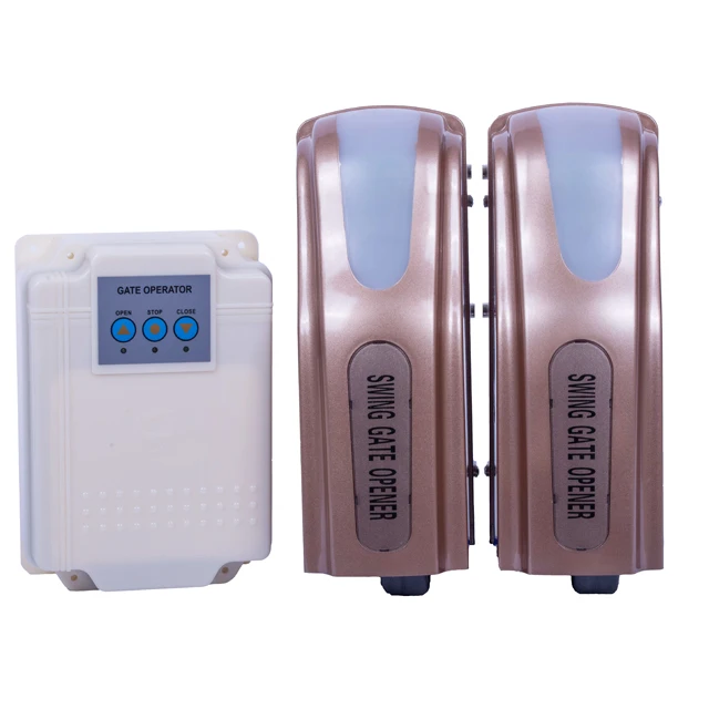 OMKER Waterproof Electric Remote Control Door Motor Swing Gate Opener