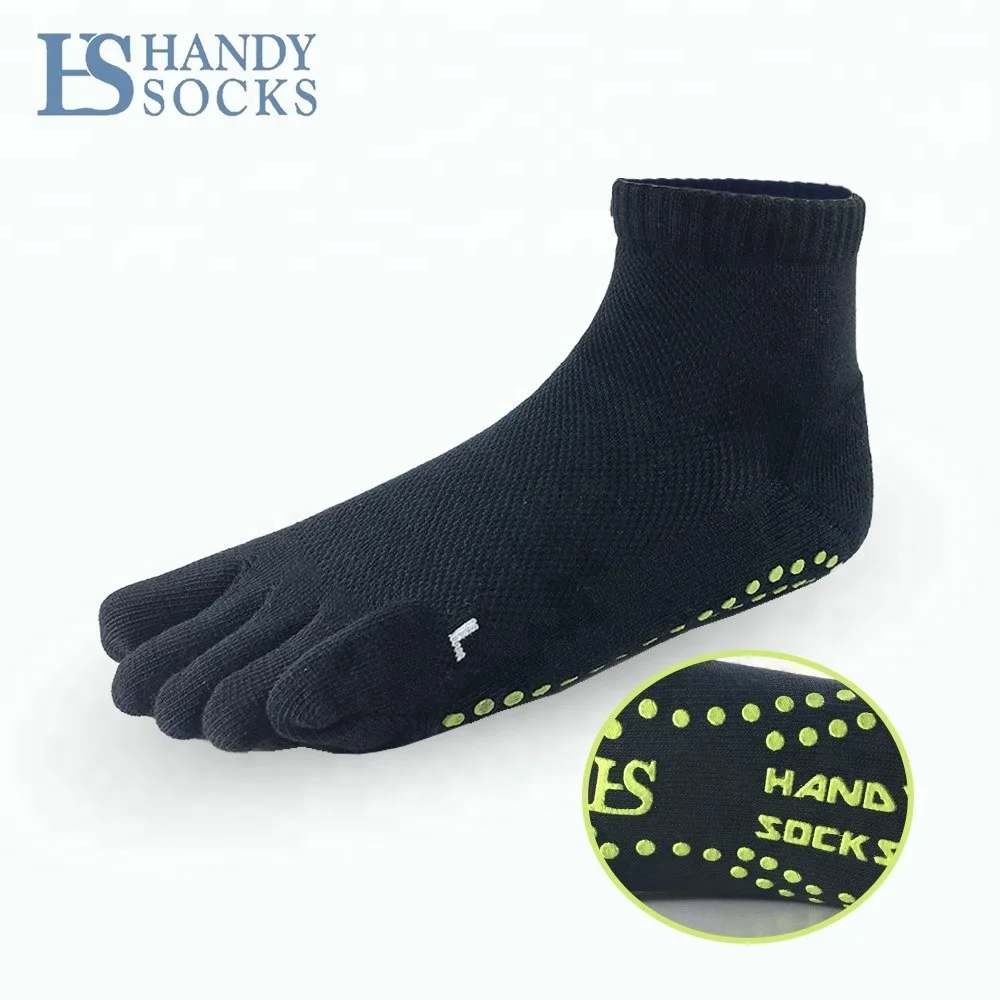 trampoline non slip dots cotton sport socks