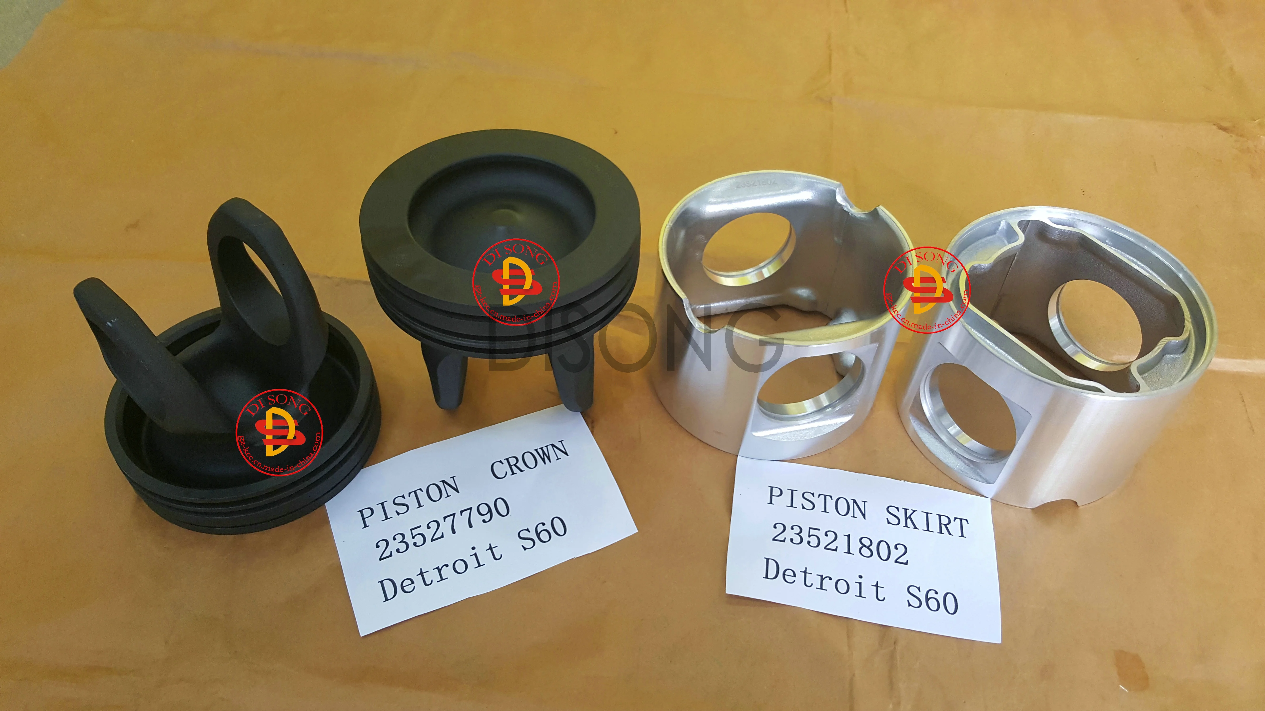  Поршневая Корона дизельного двигателя 23527790 юбка 23521802 двигатель S60 для