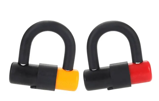 
Steel Alloy ABS anti theft cylinder U lock for scooter bike U lock 