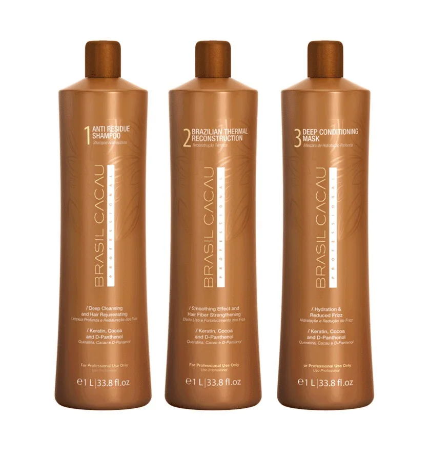 Бразильское Кератиновое средство для лечения волос Cadiveu Brazil Cacau