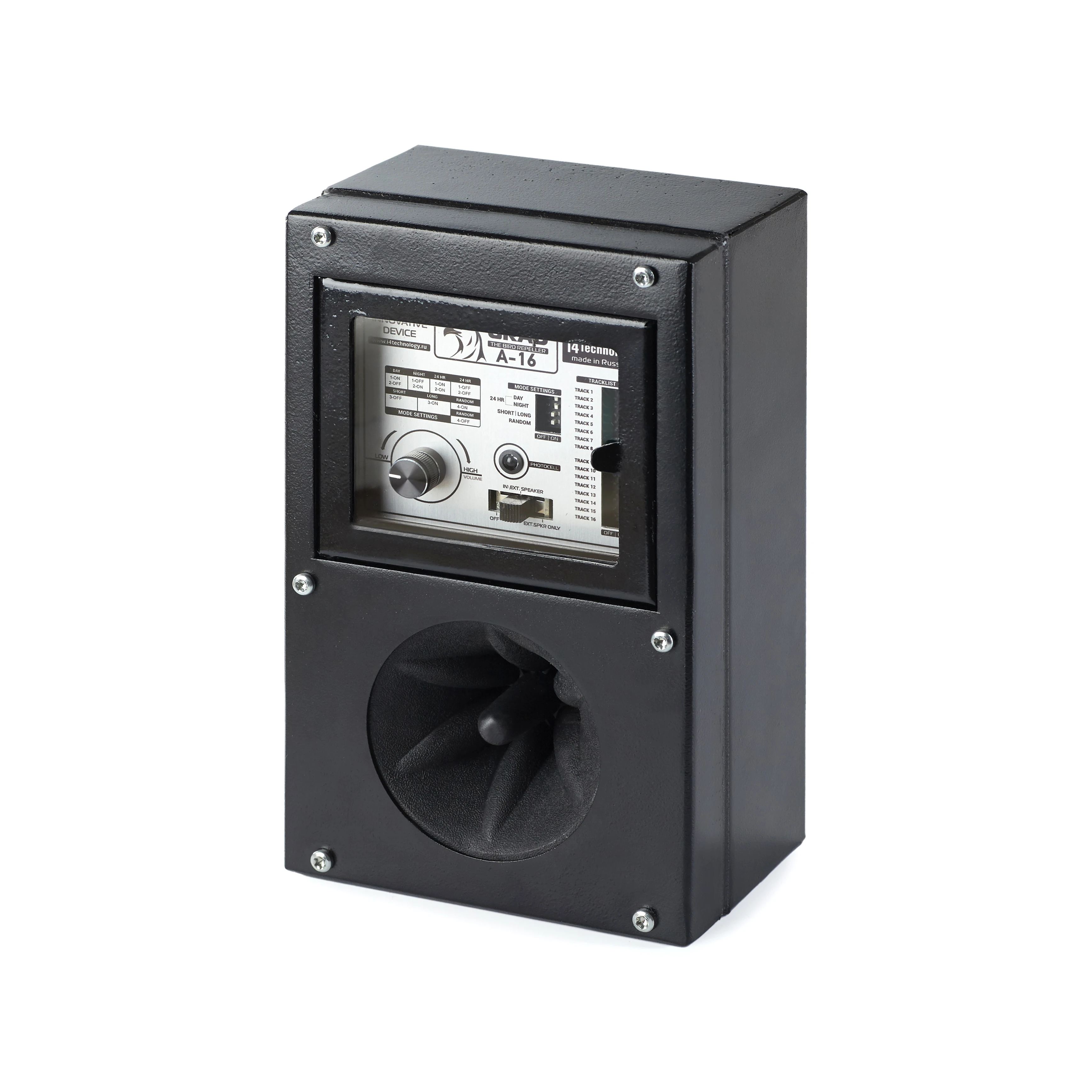 Crops, vineyard, garden bird scarer (agricultural bird control system)