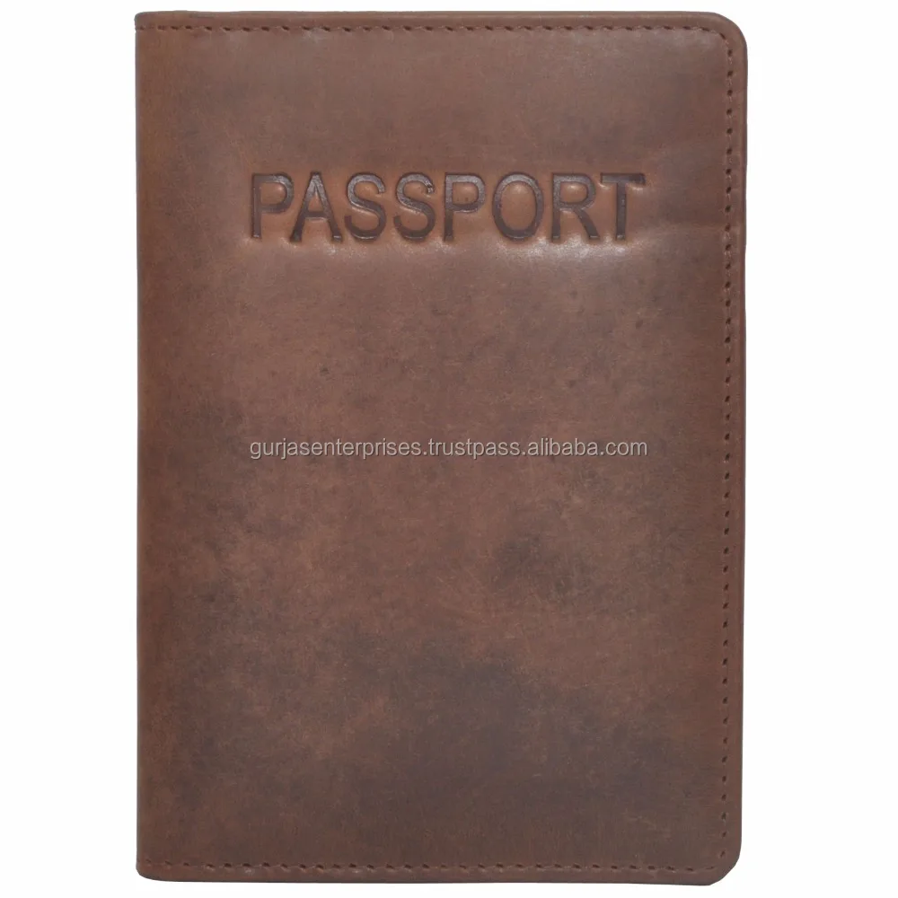 Passport RFID leather wallets FOR MEN AND WOMEN