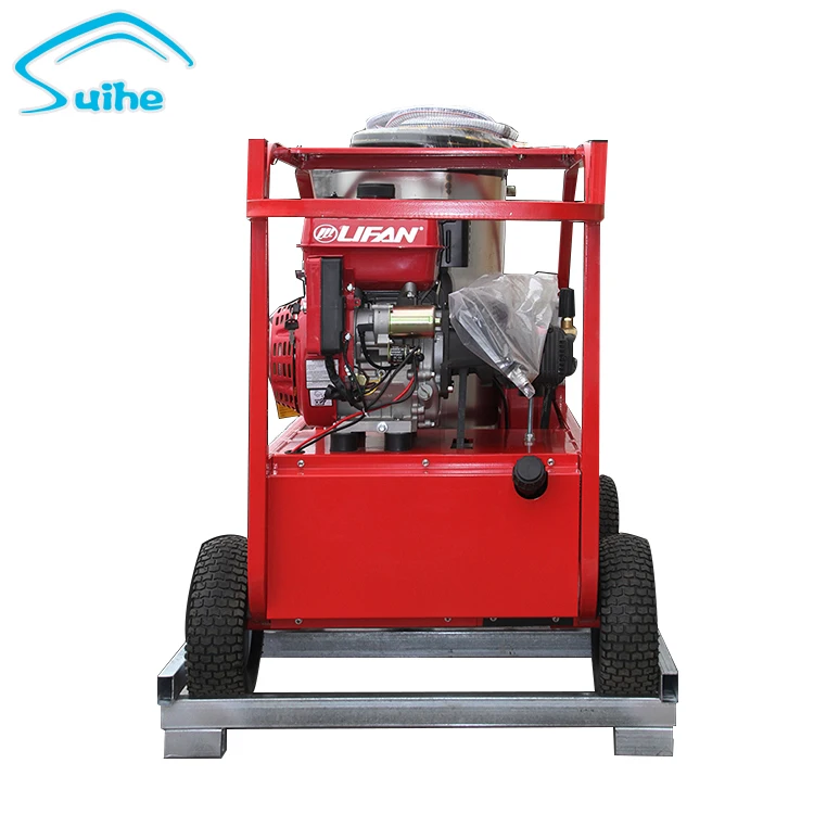 Movable High Pressure Hot Water Pressure Washer For Vehicle cleaning