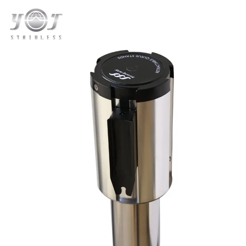 
hot sale stainless steel queue line railing standing rope stanchion 