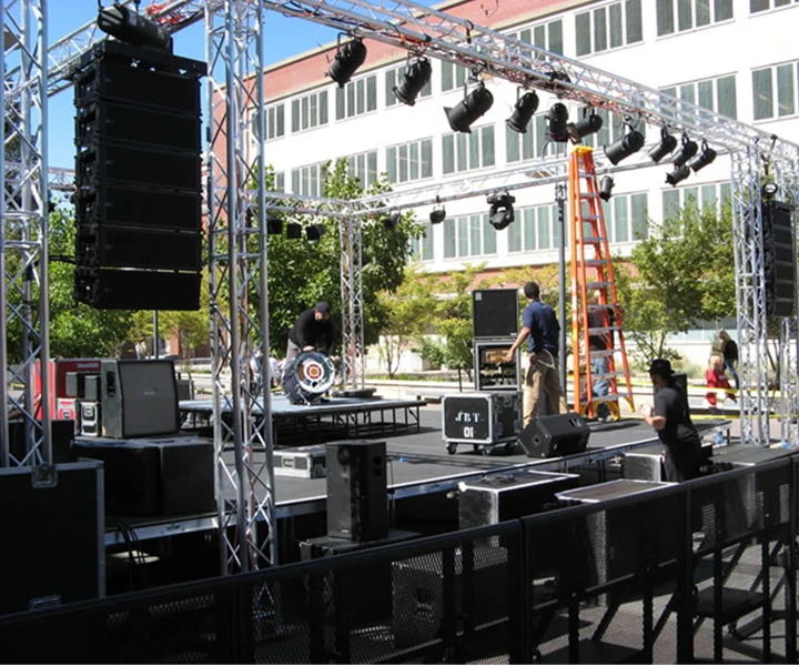 DJ moving head truss aluminum roof truss lighting truss f34