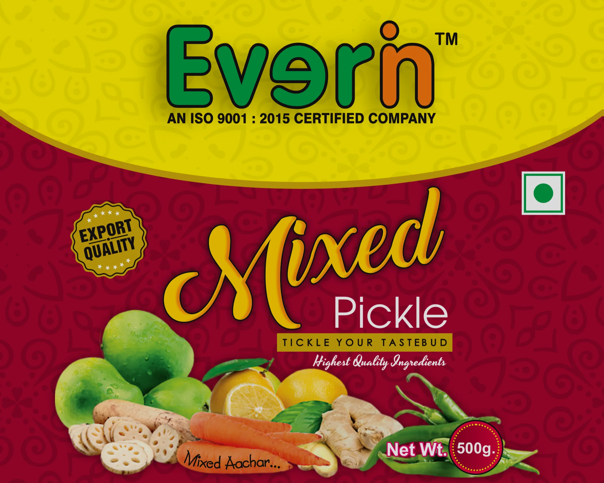 
Mixed PICKLE 500g 