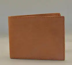 Vintage Crazy Horse Leather Mens Card Holder Rfid Wallet Bifold Short Wallet Genuine Leather For Men